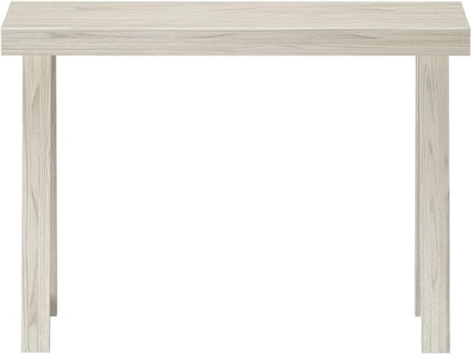 Plank+Beam Solid Wood Console Table, 46 Inch, Sofa Table, Narrow Entryway Table for Hallway, Behind The Couch, Living Room, Foyer, Easy Assembly, White Sand