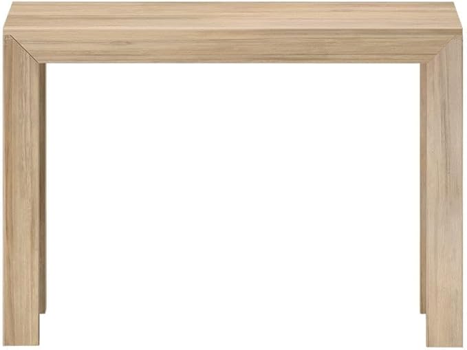 Plank+Beam Modern Solid Wood Console Table, 46.25 Inch, Sofa Table, Narrow Entryway Table for Hallway, Behind The Couch, Living Room, Foyer, Easy Assembly, Blonde