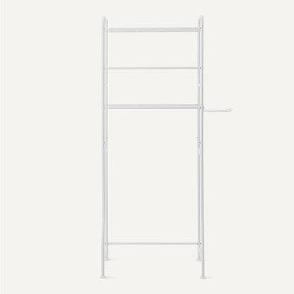 Amazon Basics 3 Tier Bathroom Over the Toilet Storage Organizer with Paper Holders, White