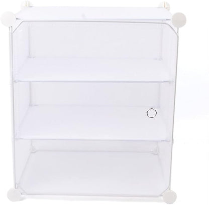 12 Tier Portable Shoe Shelf Storage Shoe Rack Organizer 96 Pair Shoe Storage Cabinet with Transparent Door Easy Assembly Plastic Stackable Shoe Box Free Standing DIY Expandable Large Capacity