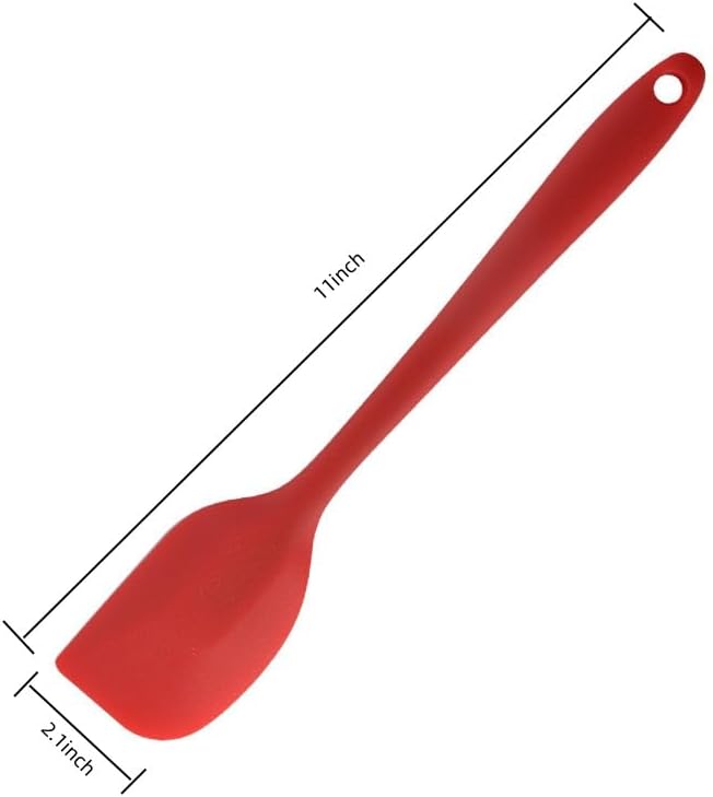 Silicone Spatula Set - 8PCS Heat Resistant Rubber Spatulas for Cooking,Baking,Mixing, Silicone Utensil Sets for Nonstick Cookware,Non-Stick Flexible Baking Cooking Tool BPA-Free