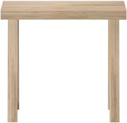Plank+Beam Solid Wood Console Table, 36 Inch, Sofa Table, Narrow Entryway Table for Hallway, Behind The Couch, Living Room, Foyer, Easy Assembly, Blonde