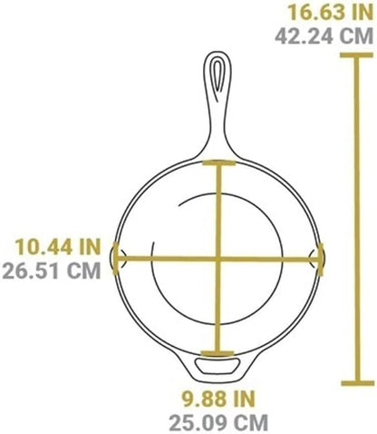 Lodge Chef Collection 3pc Set (8”, 10", & 12" Skillet)