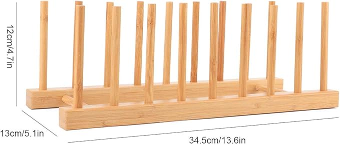 Dish Drying Rack, Pot Lid Plate Rack Organizer Holder Versatile Organizer, Cutting Board Drying Holder, Kitchen Storage Cabinet Organizing for Cup Pot Lid
