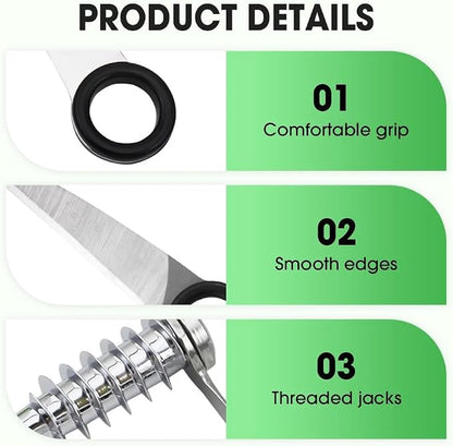 Egg Spiral Slicer for Boiled Eggs, Potato, Tomato, Stainless Steel Spiral Cutter for Vegetables, Cucumbers and Carrots