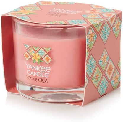 Yankee Candle Minis Jar, Hello Italy Collection (1.3 OZ (Pack of 4), Capri Glow)