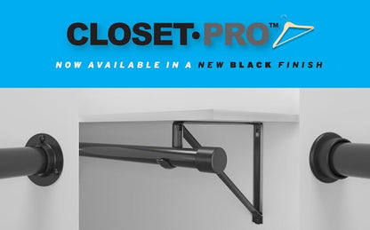 Knape & Vogt Closet Pro Heavy Duty Closet Pole Sockets, Compatible with KV Products Only, CD-0010-BRZ, Bronze
