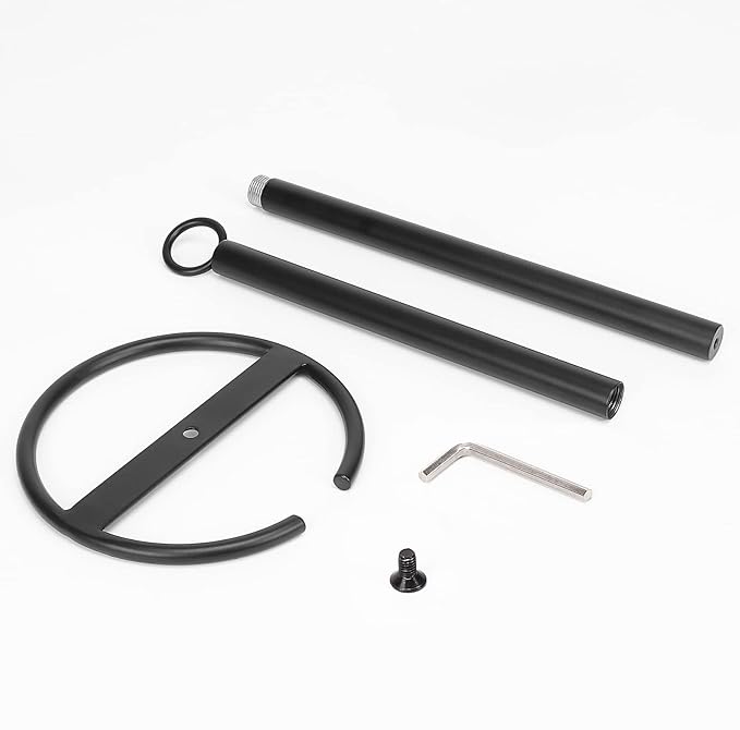 NearMoon Bath Toilet Paper Holder Stand, Freestanding Tissue Paper Storage with Reserve, Space Toilet 4 Rolls Holder for Bathroom/Kitchen Countertop-All Metal (1 Pack, Matte Black)