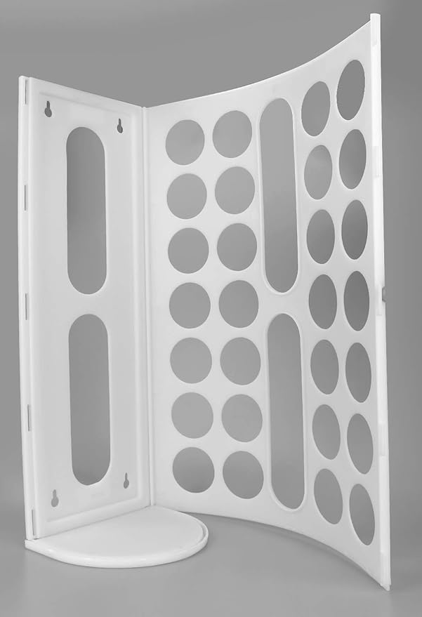 Lunies Plastic Bag Holder for Grocery Bags，Large Capacity Plastic Bag Dispenser, Multiple Grocery Bag Storage Organizer, Wall Mount Kitchen Trash Bag Holder(White,1 pack)