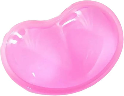Ergonomic Gel Wrist Rest for Mouse, Computer Mouse Wrist Support for Arm Pain Relief, Heart-Shaped Cute Hand Wrist Cushion for Home and Office Working Gaming Anti-Fatigu