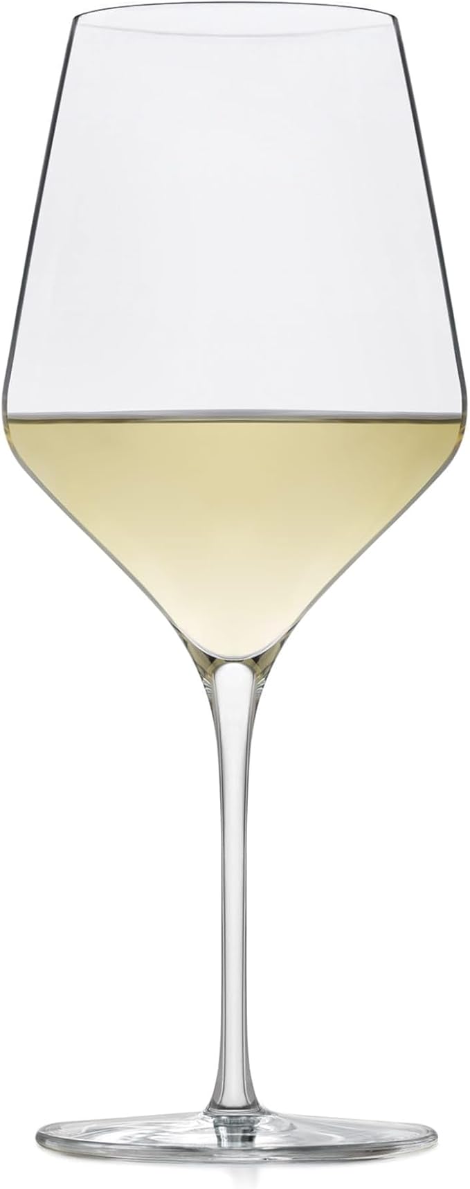 Libbey Signature White Wine Glasses Set of 4, Seamless Long Stem Wine Glasses for Wines and Cocktails, Tasteful Wine Glass Set for All Occasions.
