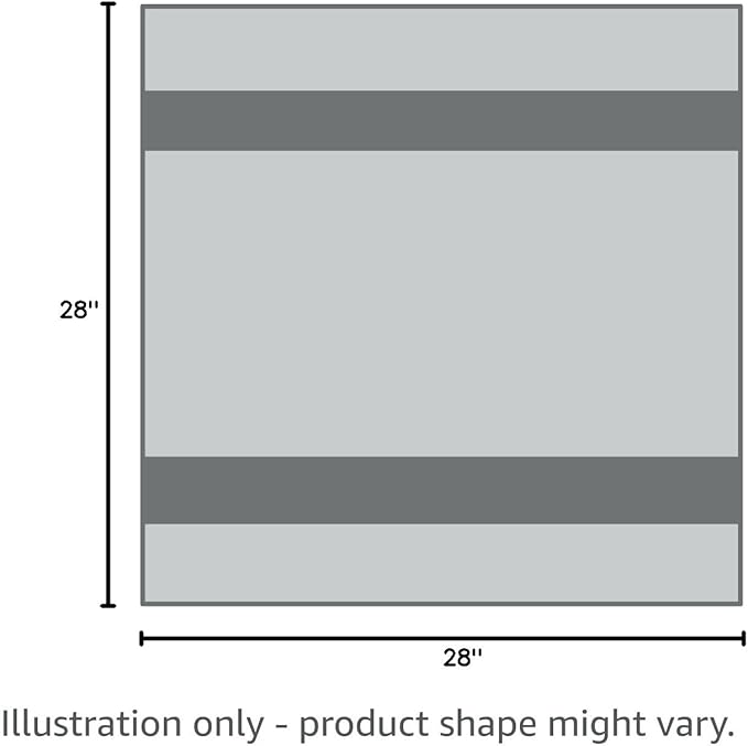 Utopia Kitchen Light Grey Flour Sack Towels [12 Pack - 28 x 28 Inch] 100% Cotton Tea Towels for Cleaning & Drying - Highly Absorbent Kitchen Dish Cloth