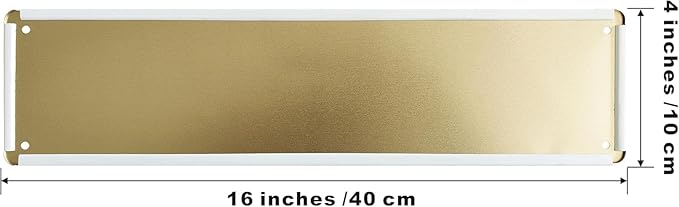 Love You More Wall Decor Metal Tin Sign - 10x40cm Heartwarming Love Quote Wall Decor, Vintage Metal Art For Bedroom, Living Room, Couples Gift For Wedding & Anniversary