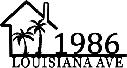 Large House Numbers for Outside,Custom House Number Sign,Personalized Modern Address Numbers for House,Metal Address Signs for Houses,Home Address Signs for Yard,House Numbers for Outside Plaque