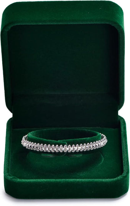 Green Small Bracelet Box Velvet Jewelry Gift Box for Bangle Bracelet Jewelry Bangle Gift Box