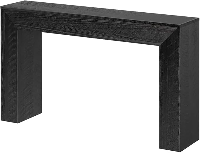Plank+Beam 56 Inch Camden, Farmhouse Console Table - Solid Pine Wood, Easy Assembly for Living Room or Entryway, Rustic Char