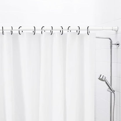 AIZESI 2pcs Spring Tension Curtain Rod 28 to 48 Inch,White Tension Rod Adjustable Curtain Rod Non Slip Curtain Tension Rod No Drill Spring Curtain Rod for Window?Bathroom?Doorway