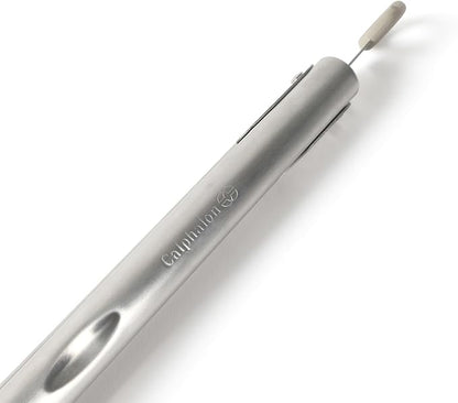 Calphalon Edge 2 Piece Stainless Steel Kitchen Tongs Set W/Silicone Heads - Taupe