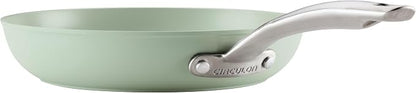 Circulon Halo with LaserDefense Ceramic Nonstick Cookware Set, 11-Piece Pots and Pans Set, Sage