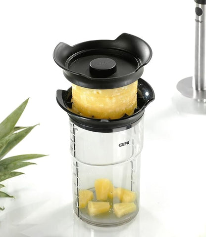 Gefu 13550 Pineapple Slicer, Silver & Black