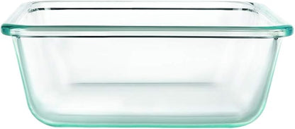 Snapware Total Solutions (2-Pack, 1 & 4 Cup) Glass Food Storage Containers Set, Airtight & Leakproof Locking BPA-Free Lids, Freezer Dishwasher Microwave Safe