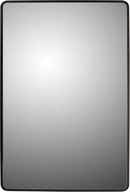 Ketcham 16" W x 22" H Round Corner Midnight Series, Surface Mounted Medicine Cabinet