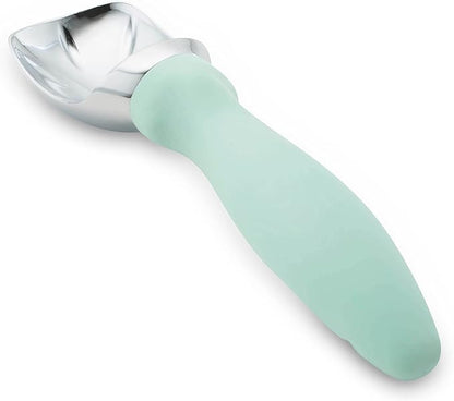 Spring Chef Heavy Duty Metal Ice Cream Scoop - Dishwasher Safe Ice Cream Scooper - Commercial Icecream Scoop Spade - Professional Kitchen Gadgets for Gelato, Melon, Sundae - Cookie Spoon - Mint
