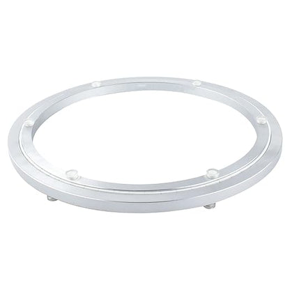 TamBee 14 Inch Mute Lazy Susan Bearing, 330 LBS Heavy Duty Aluminum Lazy Susan Hardware Kit Rotating Ring Mechanism for Dining Tables, DIY Projects(Base Only)
