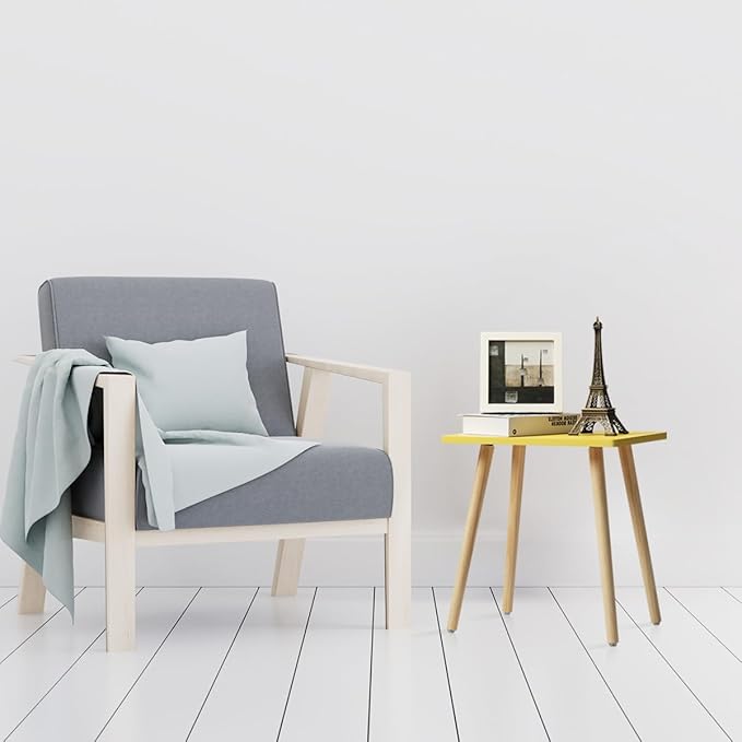 FORAOFUR Side Tables Living Room Set of 2, Small Wooden Table Accent Table Nursery Room, Bedroom, Accent Tables for Small Spaces, Easy Assembly