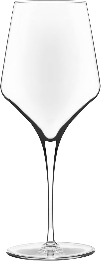 Libbey Signature All Purpose Wine Glasses, Stemmed, Modern Red and White Wine Glasses Set of 4, Elegant Wine Glass Gift Set for Weddings, Birthdays