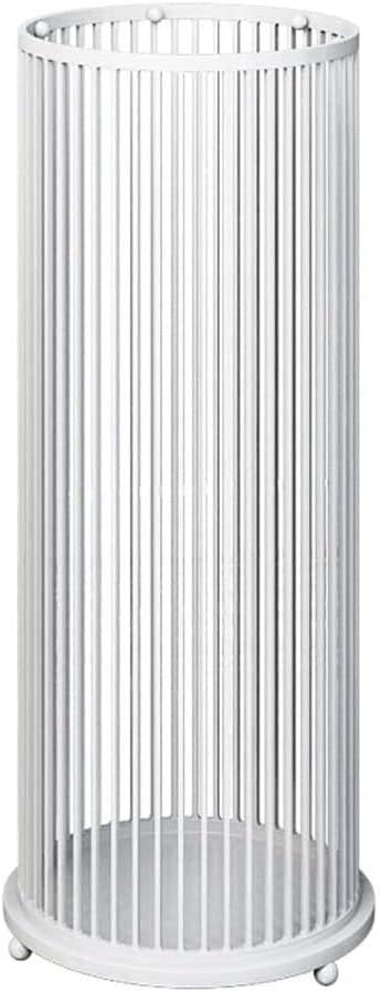 Entryway Umbrella Stand Hotel Modern Umbrella Holder Metal Paint After The Door Iron Umbrella Stand Umbrella Barrel Storage Rack Umbrella Holder Office (Color : D-White)