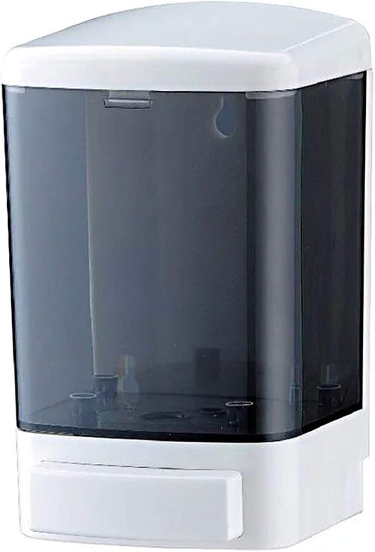 Evhome Manual Soap Dispenser Kitchen Bathroom Wall Mounted Commercial Soap Dispenser for Liquid Containers Shampoo Gel Chamber Plastic - (33.8 oz) 1000ml