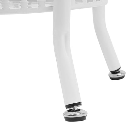 72.8in Coat Rack Freestanding 12 Hooks Coat Tree with Umbrella Holder Metal Modern Coat Hanger Stand for Entryway, Purse Rack Hat Rack Stand for Living Room Bedroom Office (White)