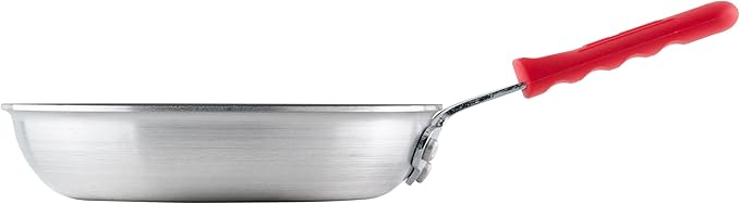 Winco Commercial-Grade Aluminium Fry Pan/Skillet, Non-Stick Finish with Cool Touch Handle, 8"