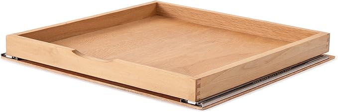 Pull Out Cabinet Drawers - 6x2 Size Options (12-23'W,18-21'D), Pre-Assembled with Soft Close Slides, Solid Beechwood, Easy Installation(29'W x 18'D)