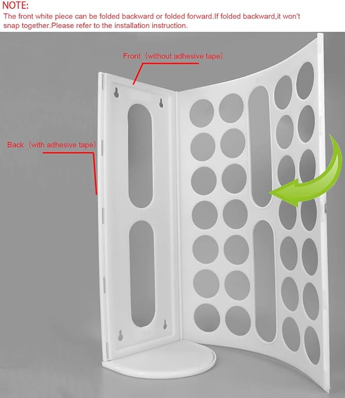 Lunies Grocery Bag Holder - Wall Mount Hanging Trash Bag Organizer for Kitchen (Large Capacity, 2-pack)