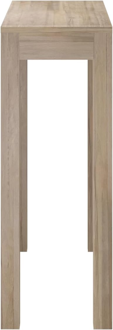 Plank+Beam Modern Solid Wood Console Table, 56 Inch, Sofa Table, Narrow Entryway Table for Hallway, Behind The Couch, Living Room, Foyer, Easy Assembly, Blonde