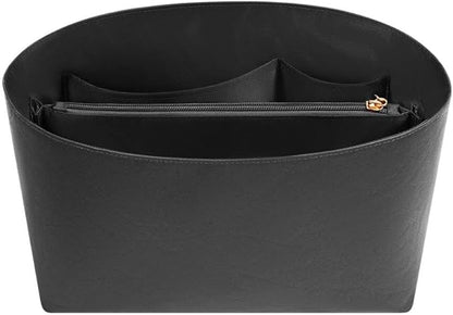 ZTUJO Purse Organizer Insert For Handbags For Le Pliage, Ultra-light Waterproof DupontPaper Upgraded Purse Organizer Insert (Black, Small)