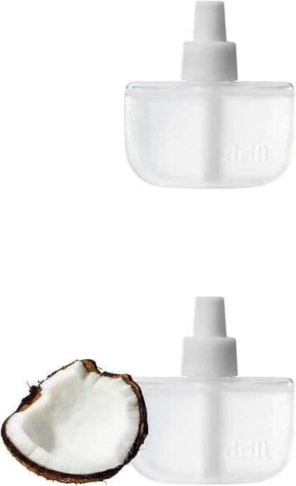 Drift Home Scent Diffuser Refills – Cabana (2 Pack) - Long-Lasting Home Diffuser - Clean Fragrance - Non-Toxic - Pet-Safe - Device Not Included