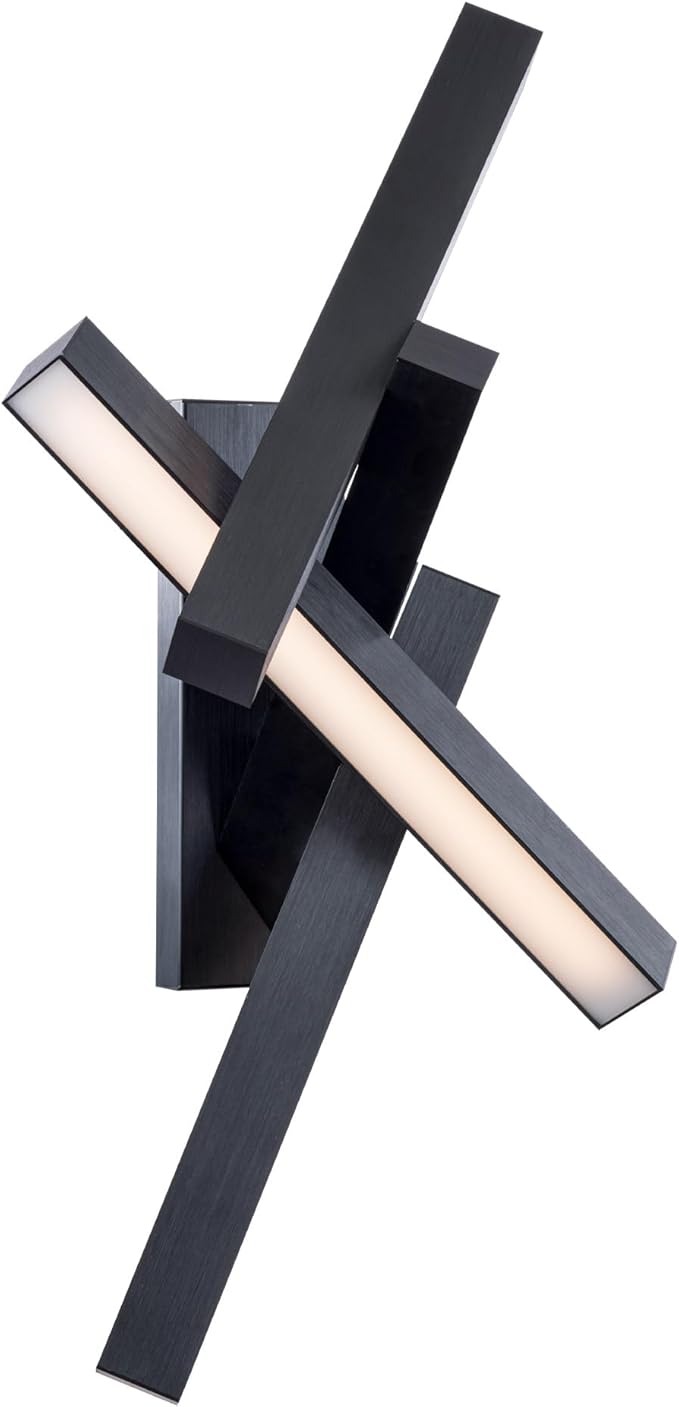 Modern Forms Chaos 32in LED Wall Sconce 3000K in Black