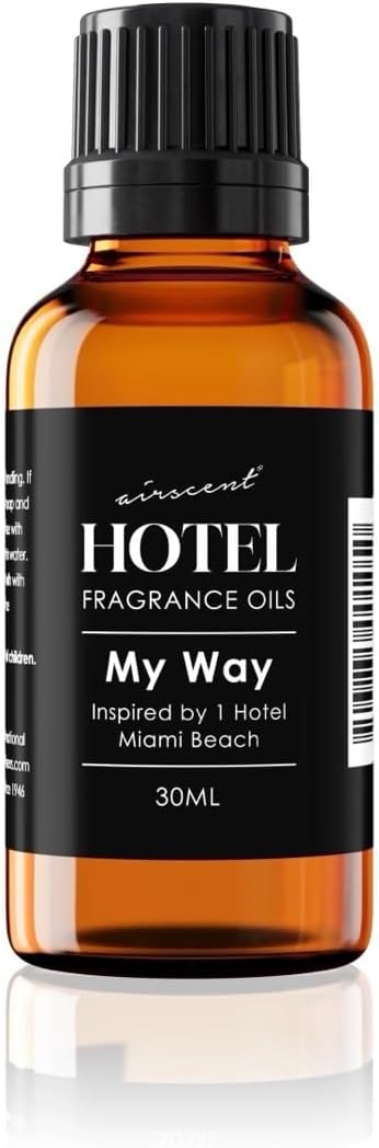 AirScent My Way Diffuser Oil Inspired by The 1 Hotel Miami Scent - Premium My Way Fragrance Oil Blend - 30 mL, 1 fl oz Glass Dropper Bottle for Ultrasonic and Waterless Diffusers and Crafting