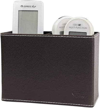 Pen Pencil Holder Cup Container PU Leather Desk Organizer Stand Decor Brush Scissor Holder Decoration Office Desk Home School
