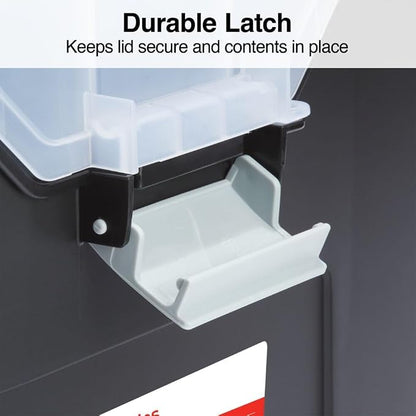 STAPLES Slim Portable File Tote, Letter Size, Black, 2/Pack