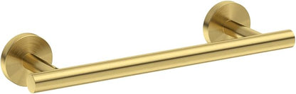 USHOWER Light Gold Hand Towel Bar, 9-Inch Towel Racks for Bathroom Wall-Mounted, SUS304 Stainless Steel Towel Rod (Total Length 11-Inch)
