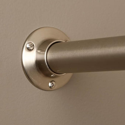 Knape & Vogt Closet Pro HD CD-0010-BN Heavy Duty Closet Pole Sockets, Brushed Nickel