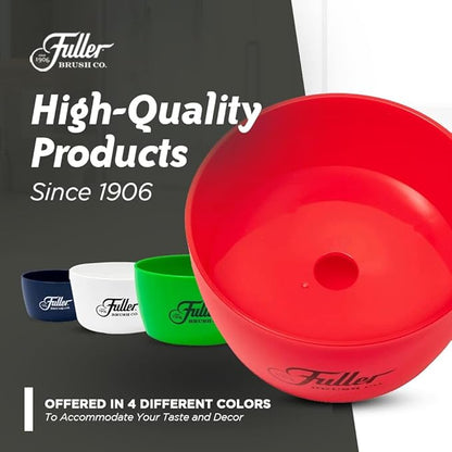 Fuller Brush Handy Holder with Drain Rack – Small Sink Caddy for Organizing Cleaning Sponges & Tools – Removable Drain Tray, Dishwasher Safe – Navy
