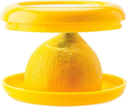 Joie Fresh Stretch Pod Lemon Storage Container, Silicone Food Saver, Keeps Leftover Produce Flavorful and Firm in Fridge, Reusable Kitchen Gadget, Dishwasher Safe, BPA-Free