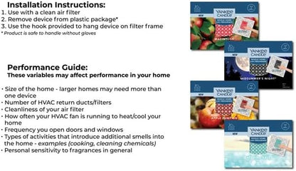 Yankee Candle Midsummer's Night Whole Home Air Freshener (Pack of 4)