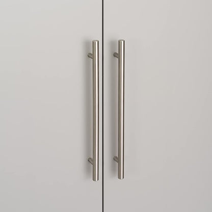 Prepac HangUps 30" Large Garage Cabinet, Bathroom Cabinet Wall Mount, Ideal for Garage, Kitchen and Laundry Organization 30" W x 72" H x 16" D, Light Gray