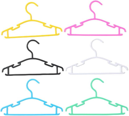 100 Pack White Baby Clothes Hangers,Kids Plastic Hangers for Closet,Toddler,Infant,Child,Newborn's Coat Hangers Ideal for Laundry and Nursery's Everyday Standard Use